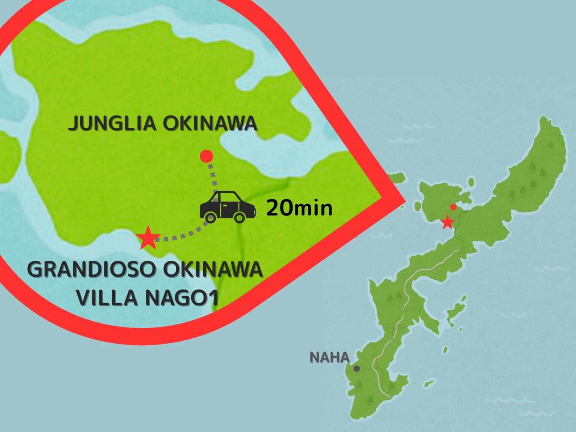 Grandioso Okinawa Villa Nago 1 - Vacation Stay 9485 المظهر الخارجي الصورة